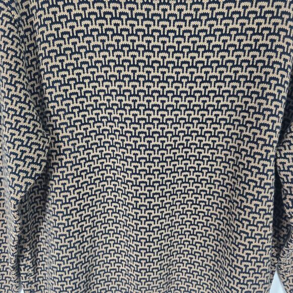 The Upside Castilla Clementine Sweater Mock Neck Geometric Pattern Multicolor S - Picture 7 of 8